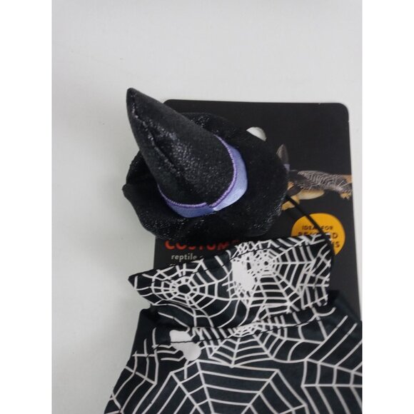 Thrills & Chills Collection Glow Witch Reptile Costume For Bearded Dragons - Picture 2 of 6